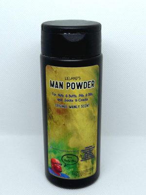 LELAND"S MAN POWDER - Original Manly Scent 100G