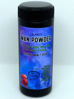 Lelands Man Powder – Menthol 40g